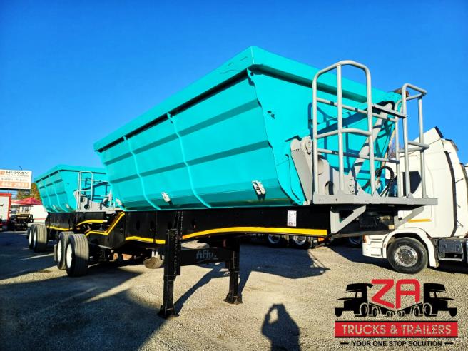 2021 AFRIT 25 CUBE SIDE TIPPER TRAILER #53111